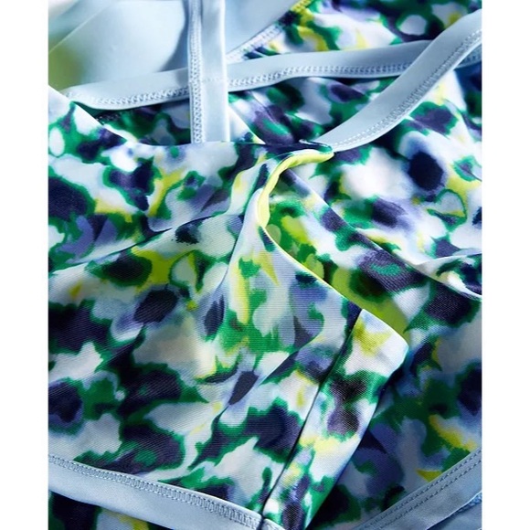 ID Ideology Little Girls Blurred Floral Bikini 2-Pc. Swimwear Set Size Small - Picture 9 of 9